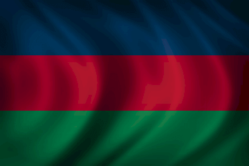 National flag of the Kingdom, stylized