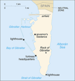 Gibraltar u državi.